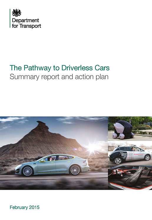 Pathway to driverless cars PDF front cover