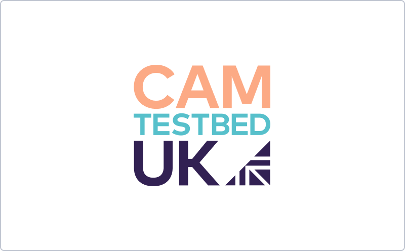 CAM Testbed UK logo