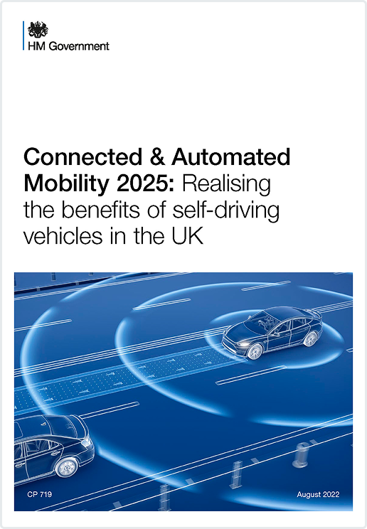 Connected and automated mobility 2025 paper PDF front cover