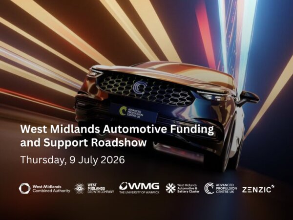 West Midlands Automotive Funding and Support Roadshow