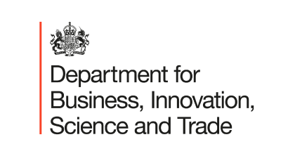 Logo for the Department for Business, Innovation, Science and Trade